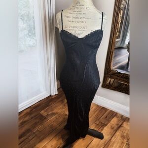 Forever 21 Black Slip Dress